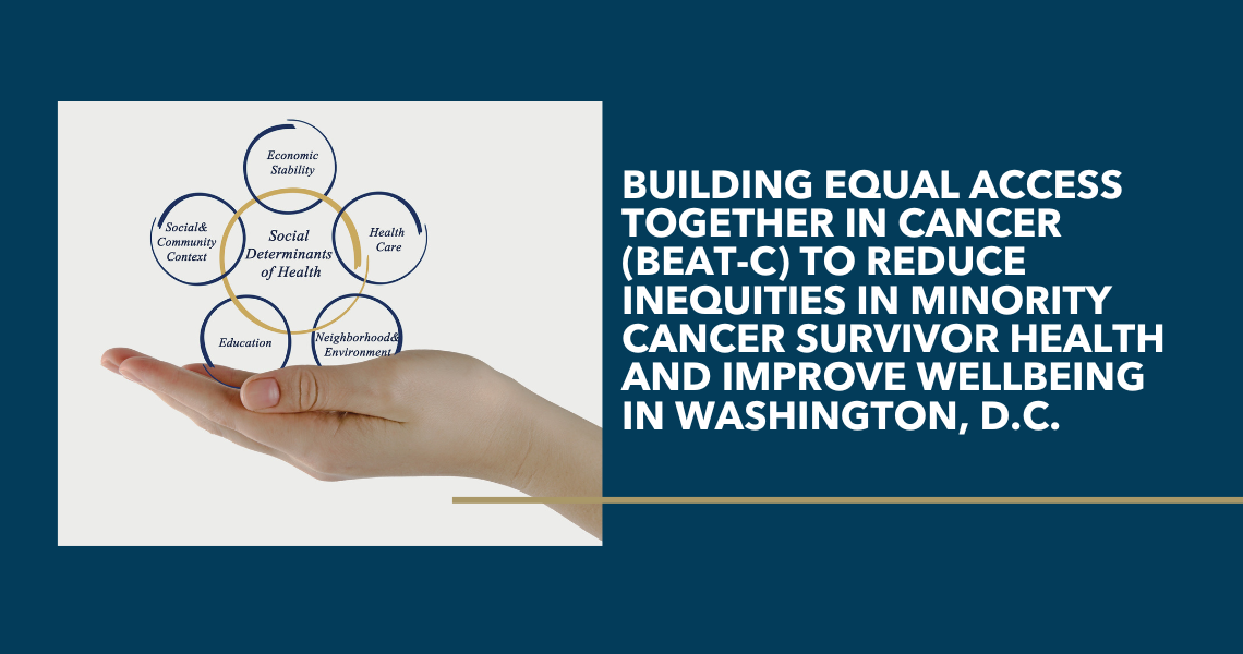 Building Equal Access Together in Cancer (BEAT-C) to Reduce Inequities in Minority Cancer Survivor Health and Improve Wellbeing in Washington, DC