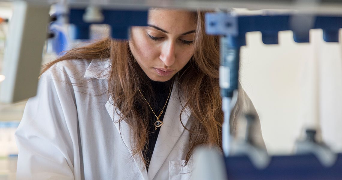 scientist working in a lab