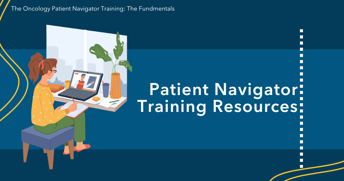 Oncology Patient Navigator Training, banner