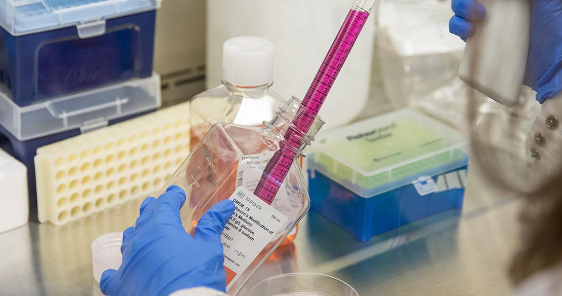 scientist working in a lab